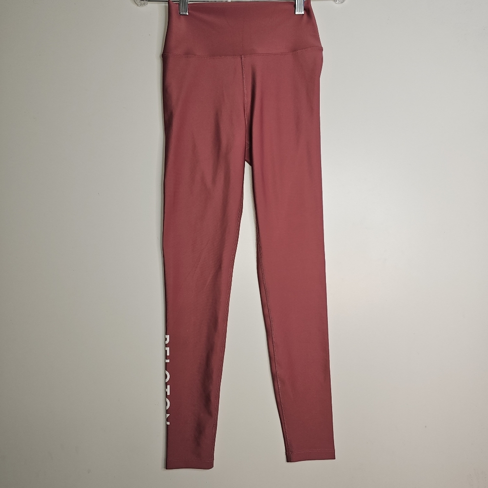 Peloton Rose Pink High-Waist Leggings - Picture 5 of 12